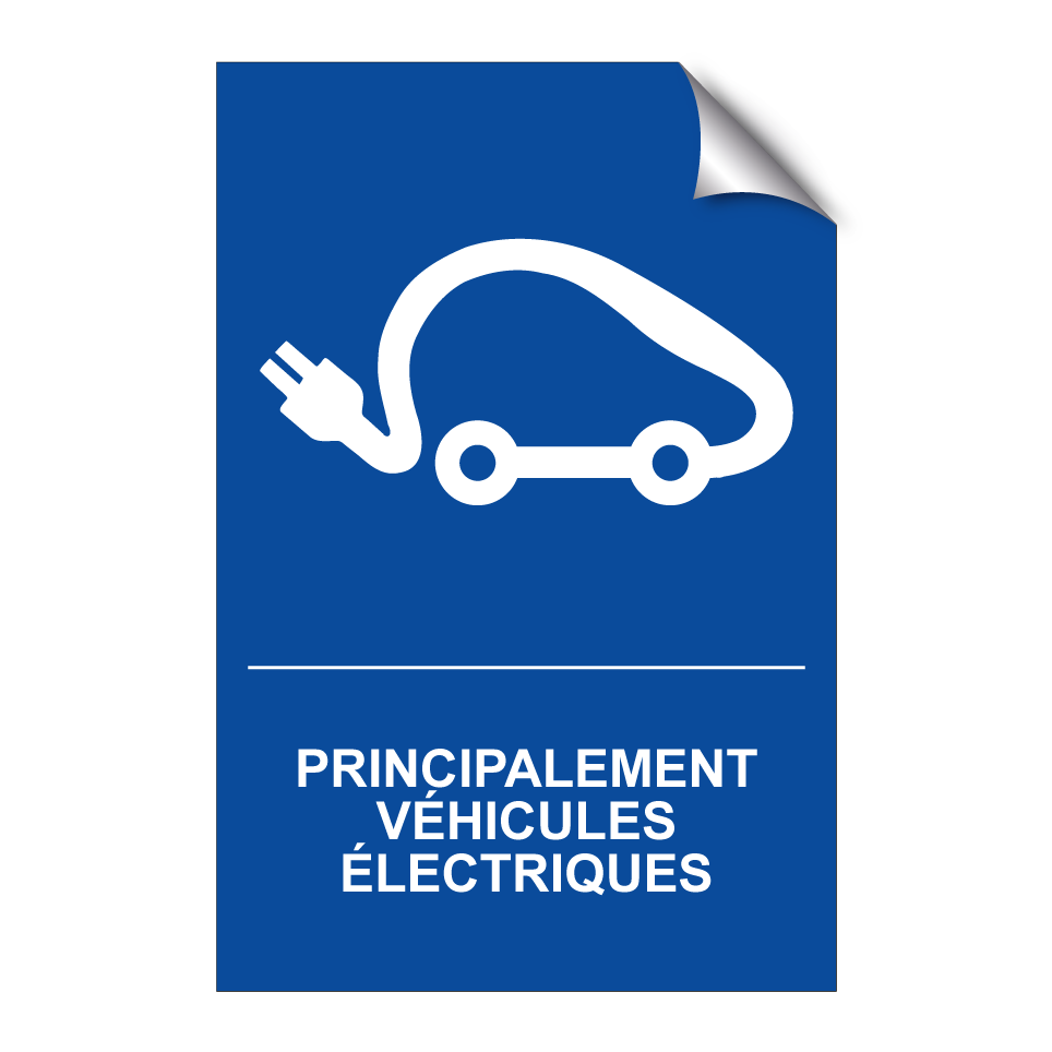 Principalement véhicules électriques