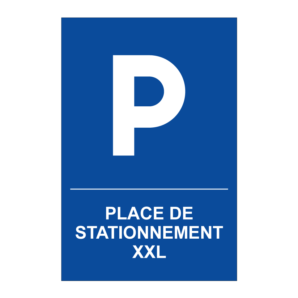 Place de stationnement XXL