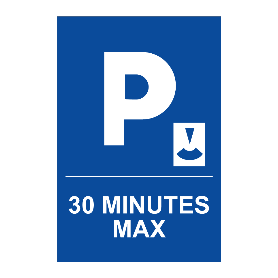 30 minutes max.