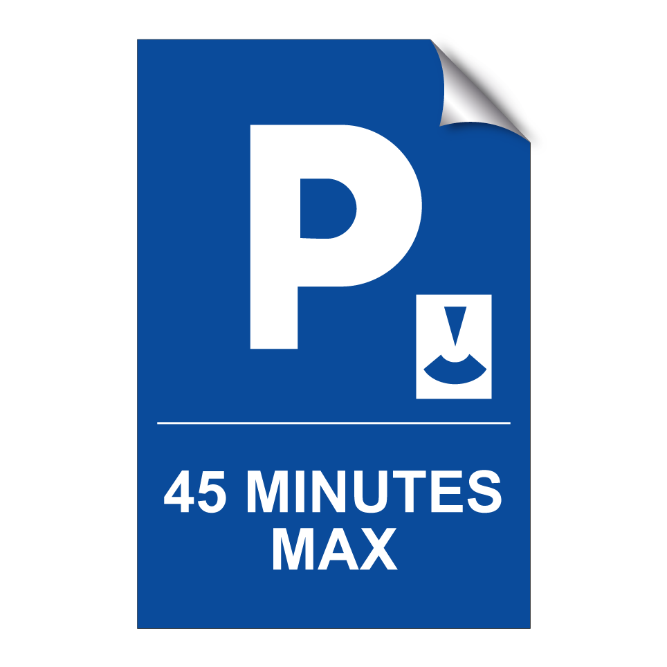 45 minutes max.