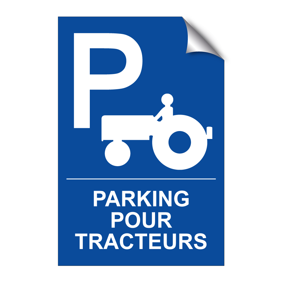 Parking pour tracteurs