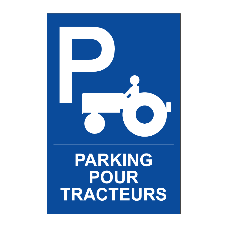 Parking pour tracteurs