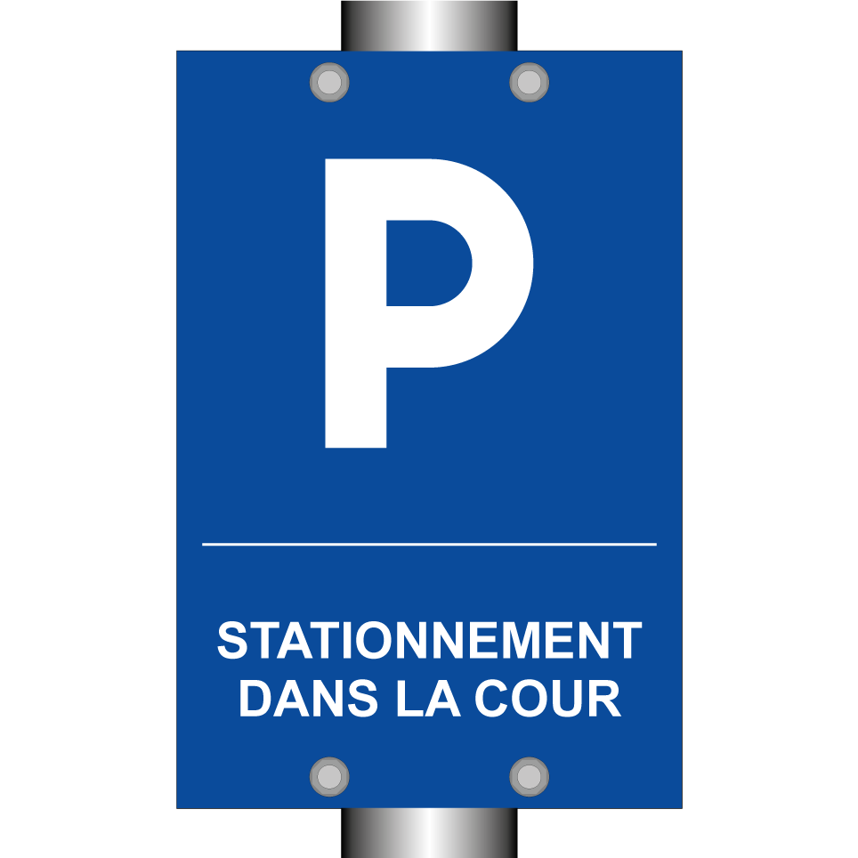 Stationnement dans la cour
