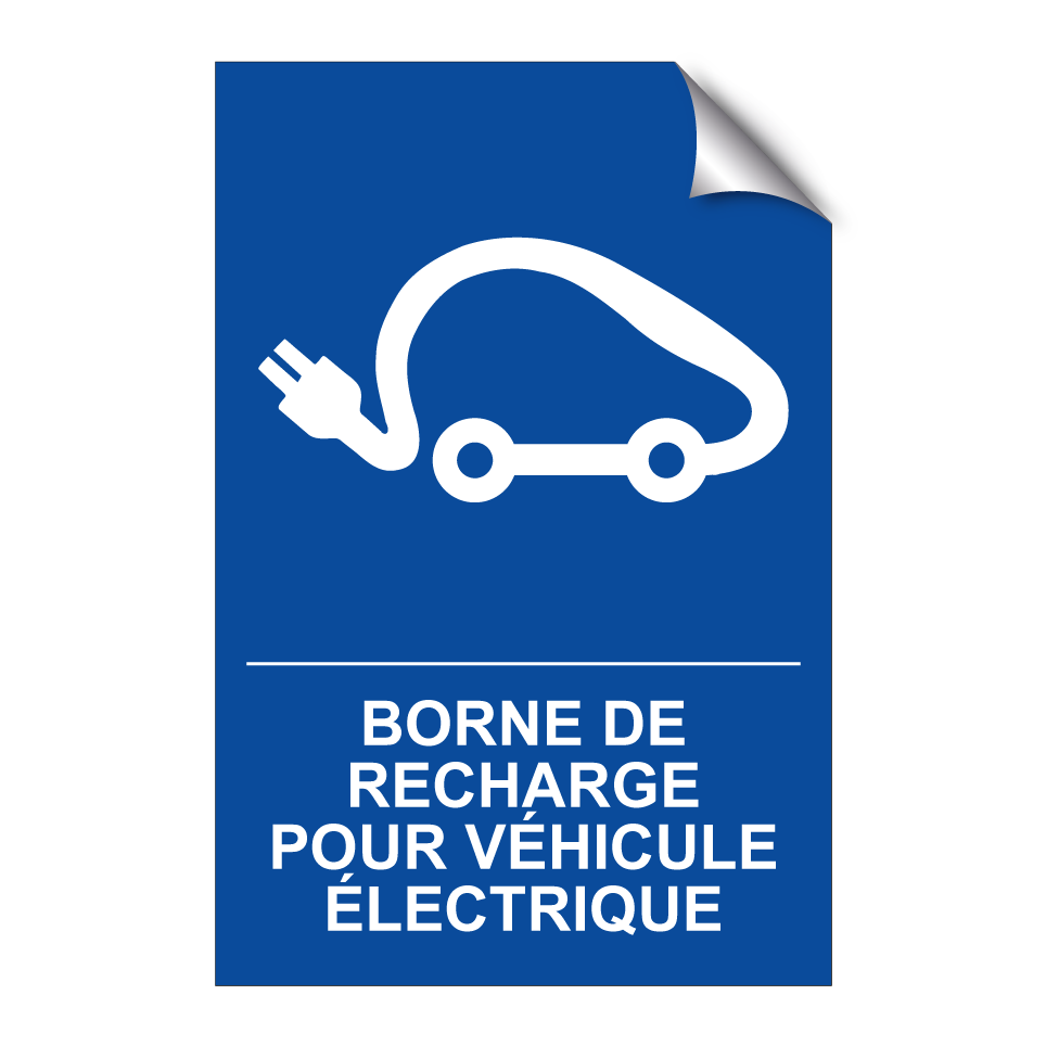 Borne de recharge pour véhicule électrique