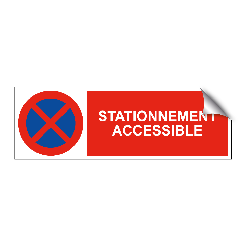 Stationnement accessible