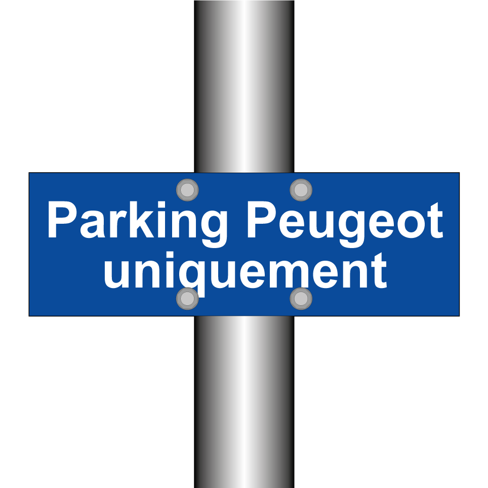 Parking Peugeot uniquement