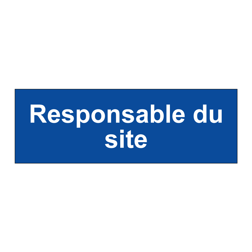 Responsable du site