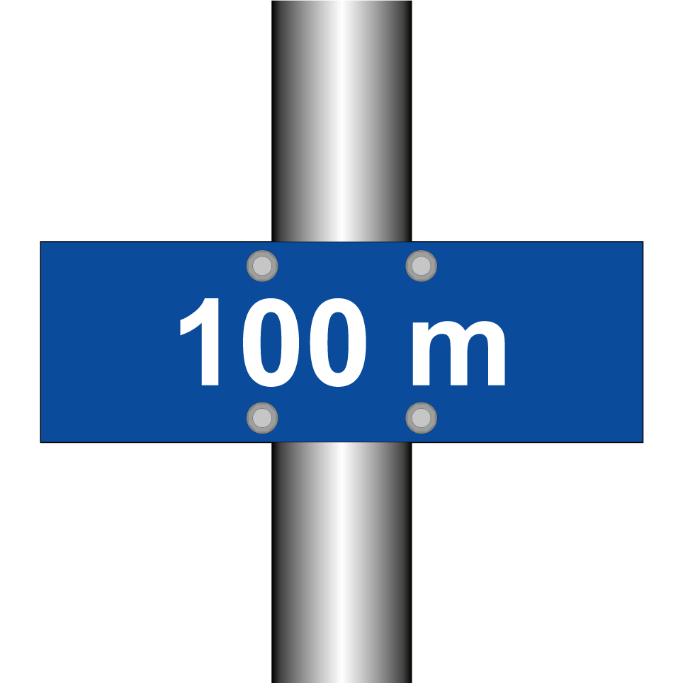 100 m