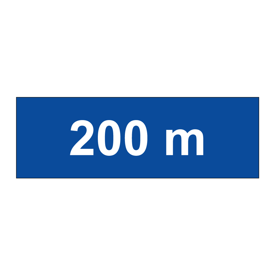 200 m