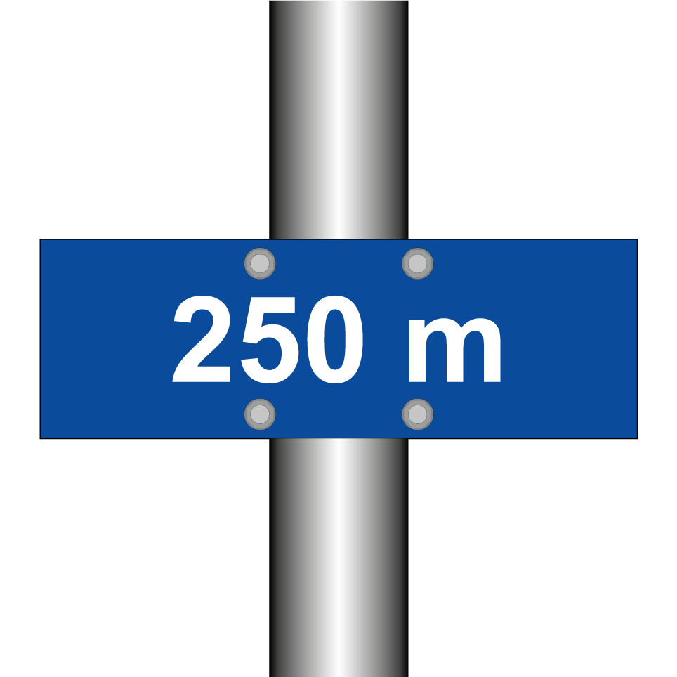 250 m