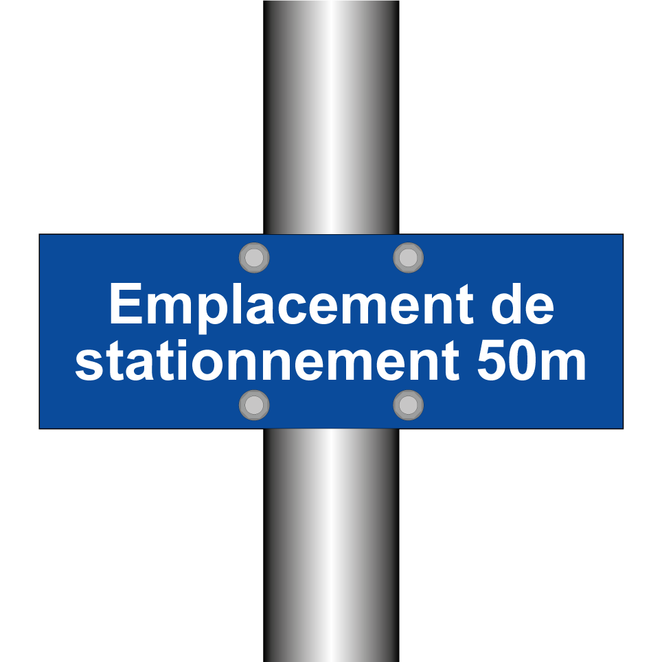 Emplacement de stationnement 50m