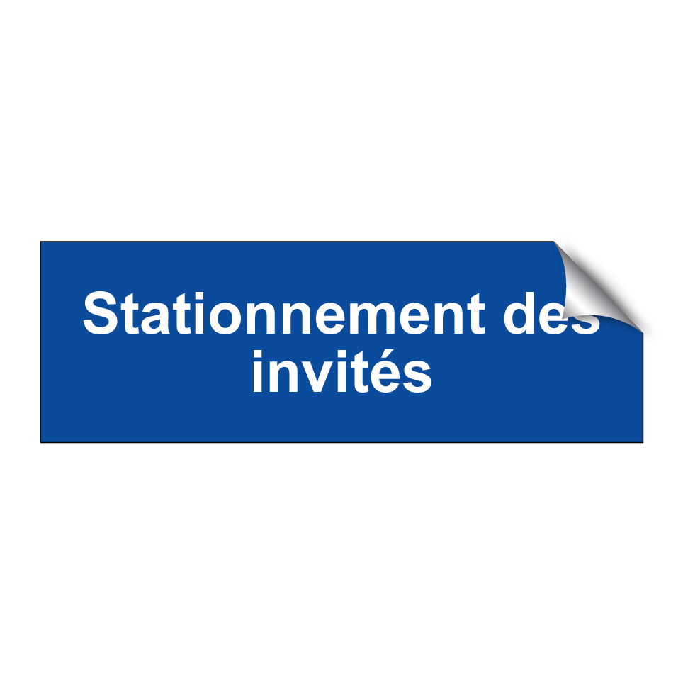 Stationnement des invités