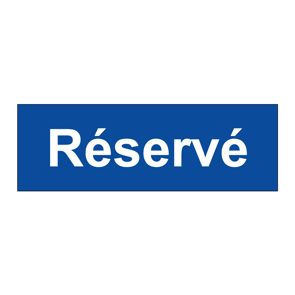 Réservé