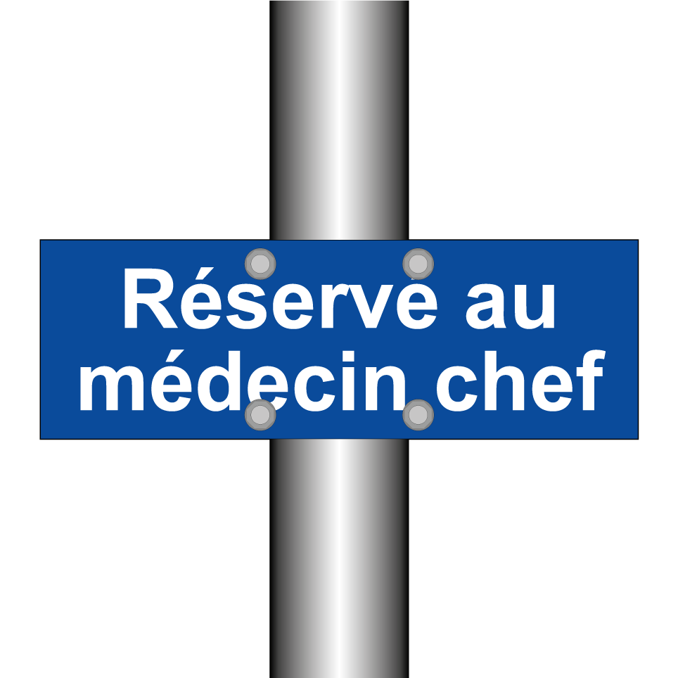 Réservé au médecin chef