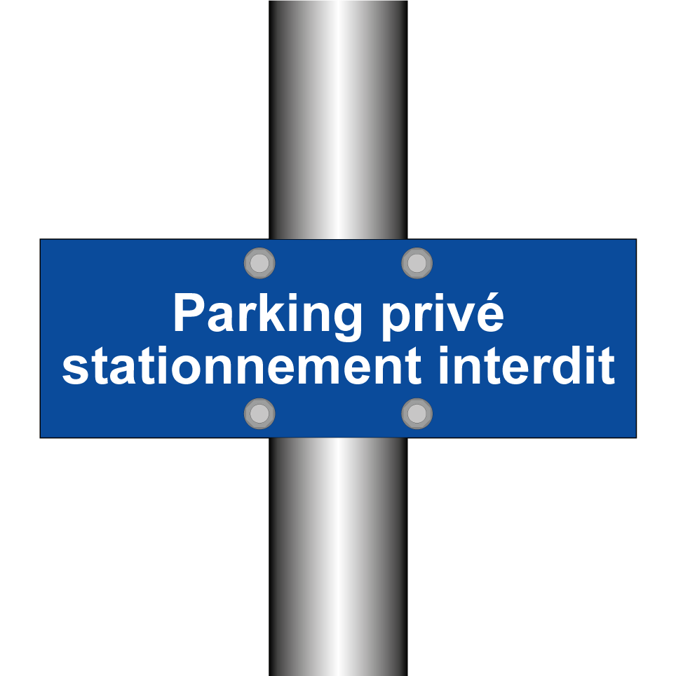 Parking privé stationnement interdit