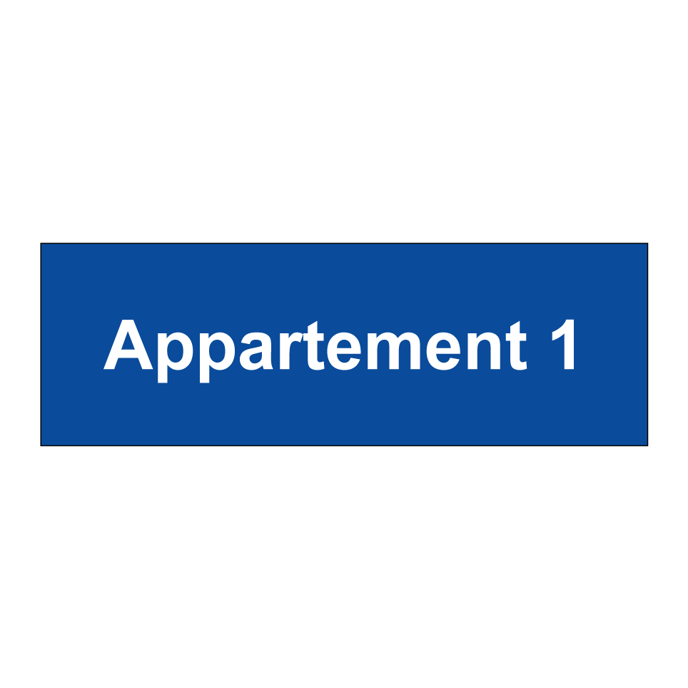 Appartement 1