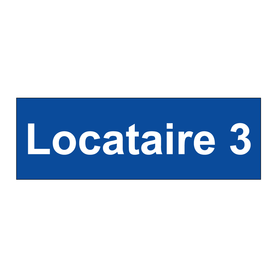 Locataire 3