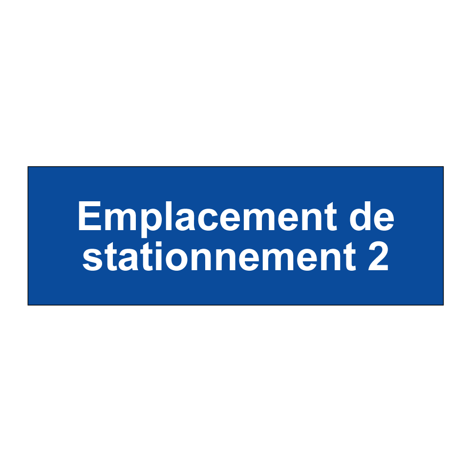 Emplacement de stationnement 2