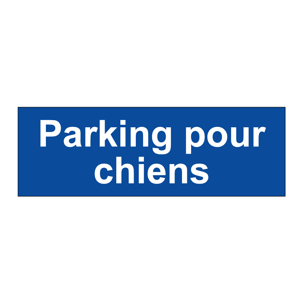 Parking pour chiens