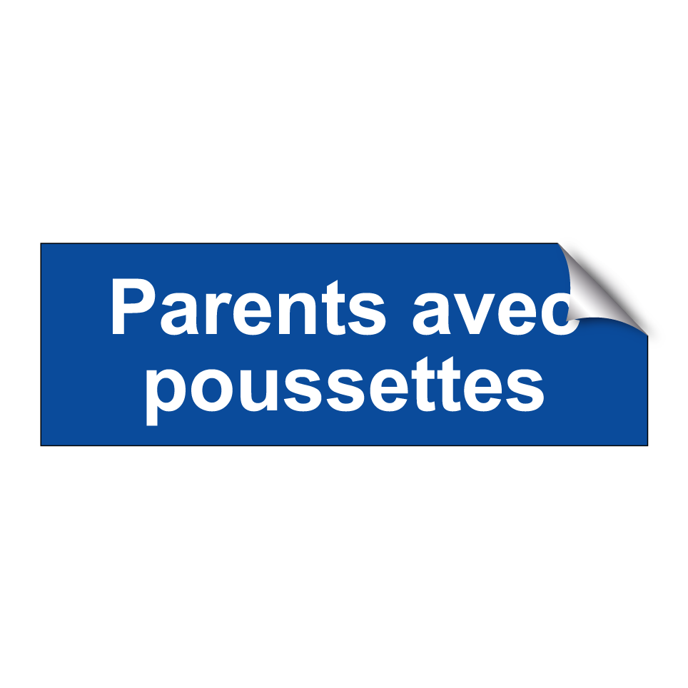 Parents avec poussettes