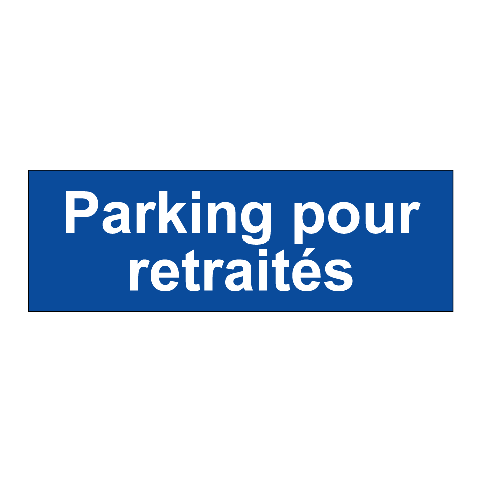 Parking pour retraités
