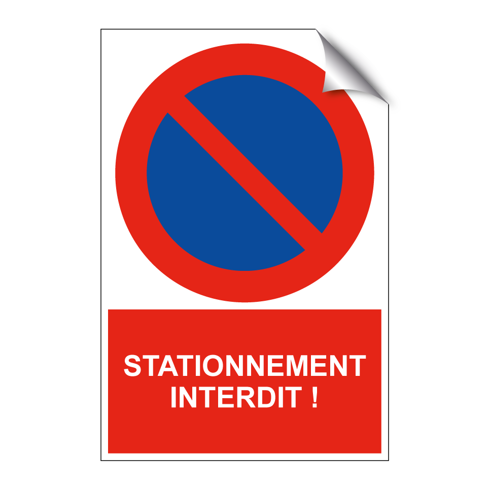 Stationnement interdit !
