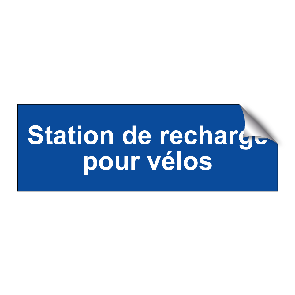 Station de recharge pour vélos