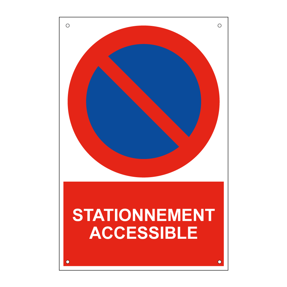 Stationnement accessible
