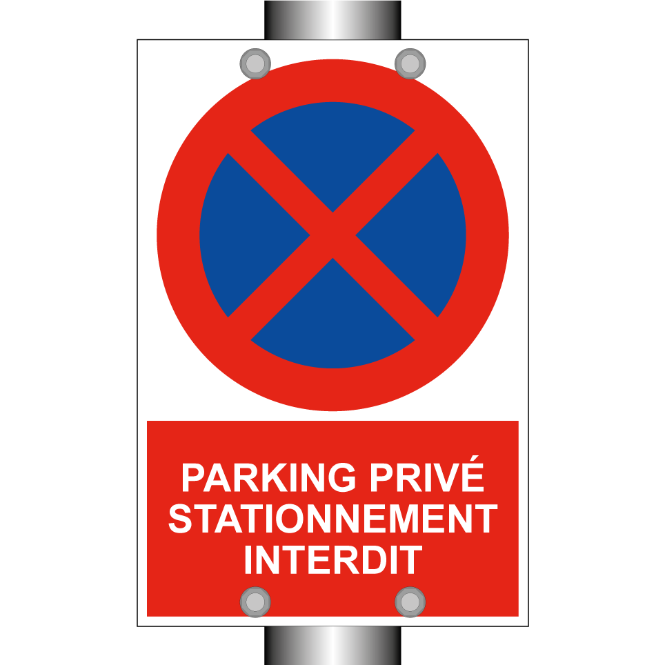Parking privé stationnement interdit