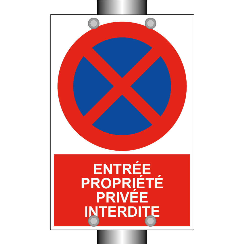 Entrée propriété privée interdite