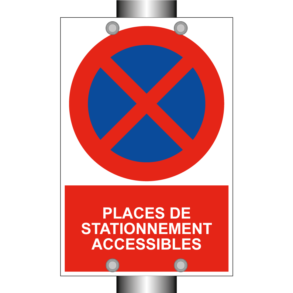 Places de stationnement accessibles