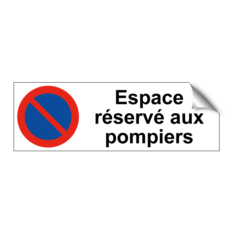 Espace réservé aux pompiers