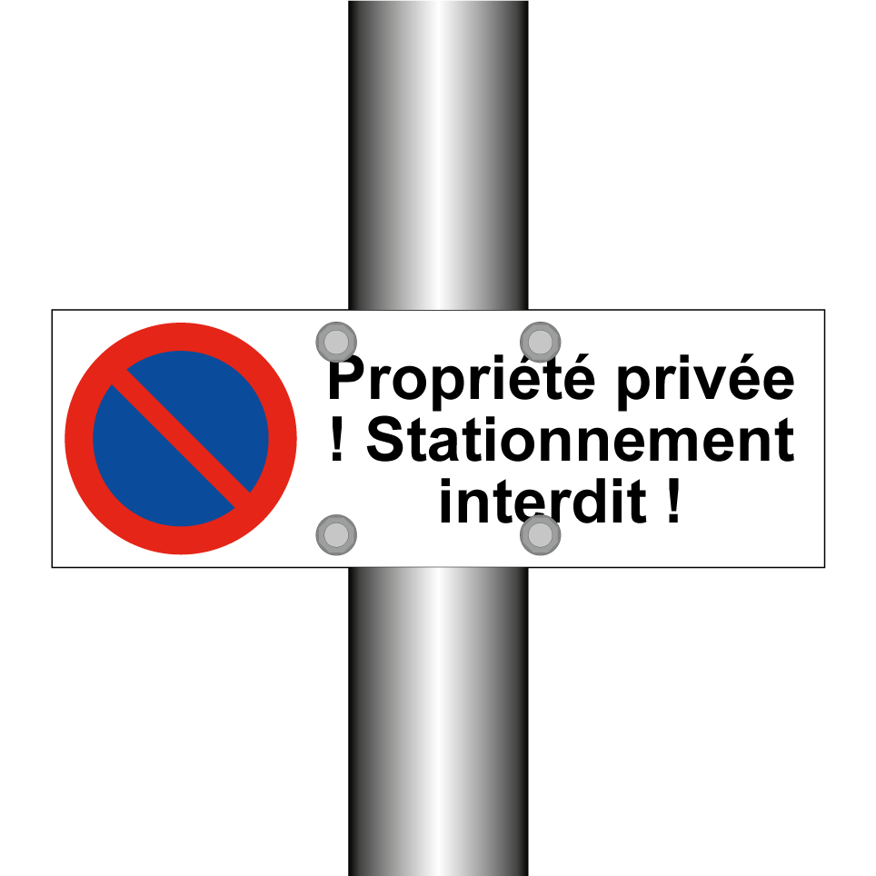 Propriété privée ! Stationnement interdit !