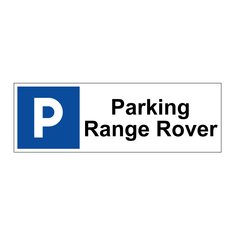 Parking Range Rover