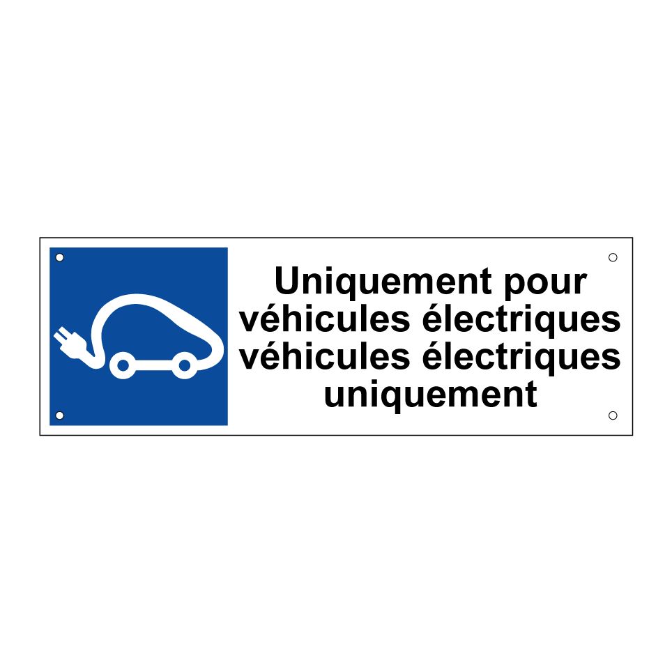 Uniquement pour véhicules électriques véhicules électriques uniquement