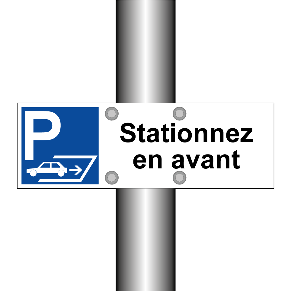 Stationnez en avant