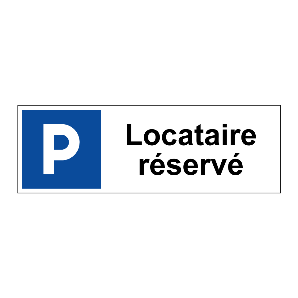Locataire réservé