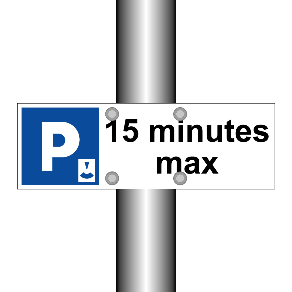 15 minutes max