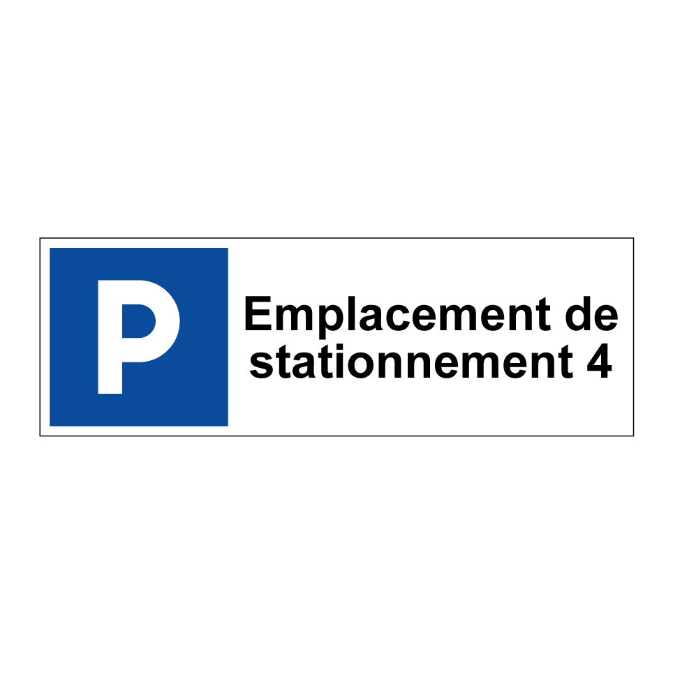 Emplacement de stationnement 4