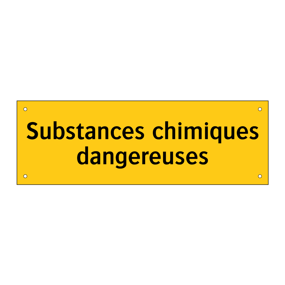Substances chimiques dangereuses
