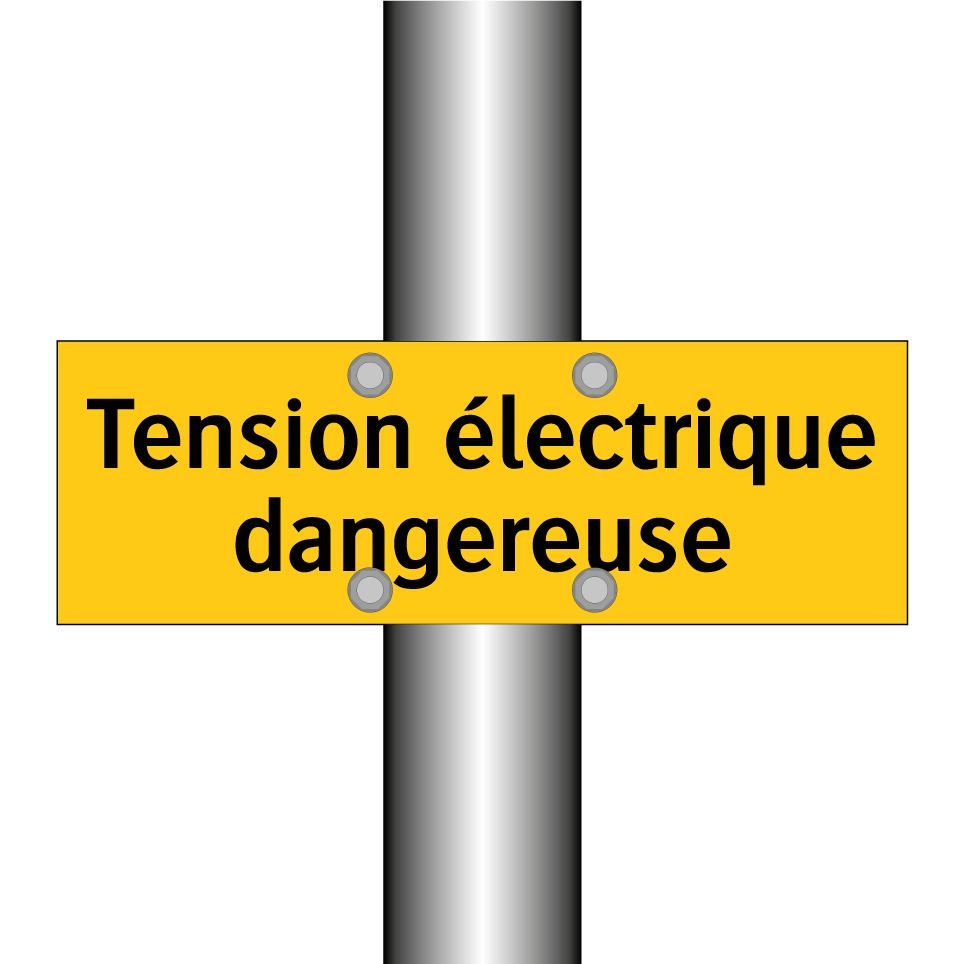 Tension électrique dangereuse