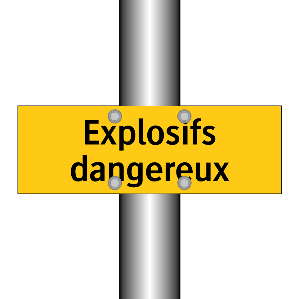 Explosifs dangereux