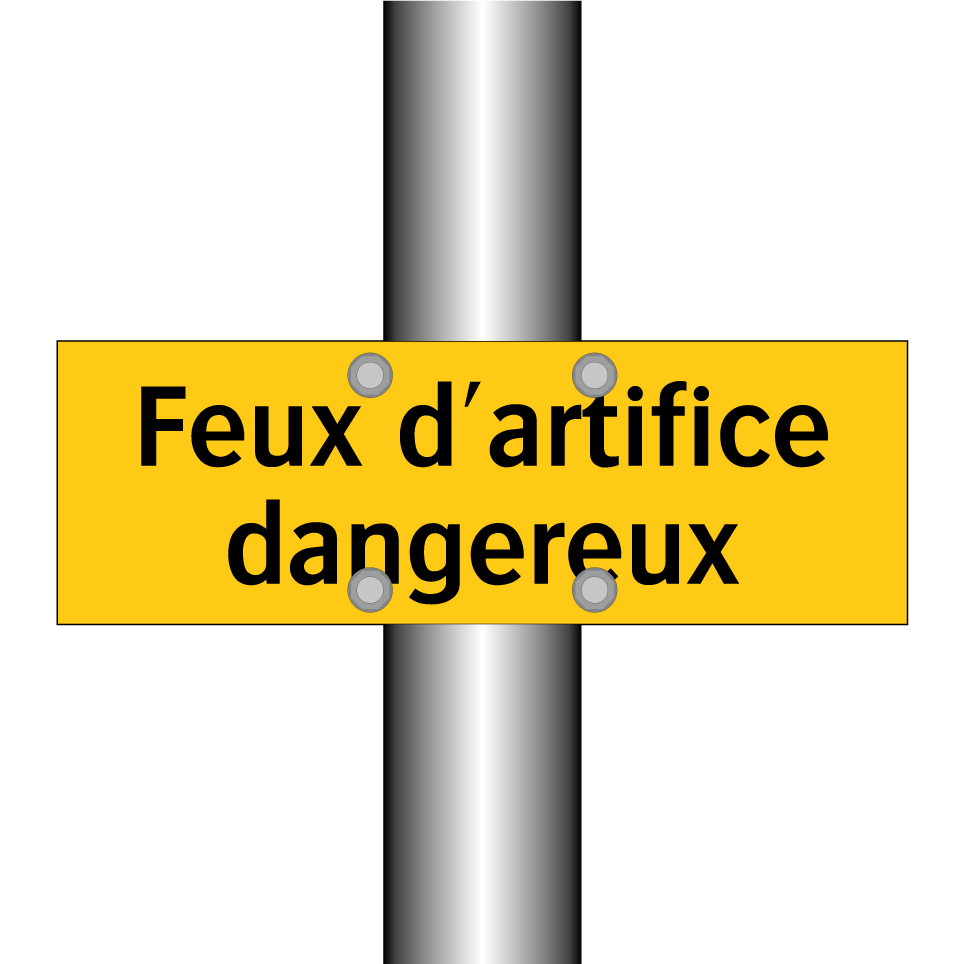 Feux d'artifice dangereux