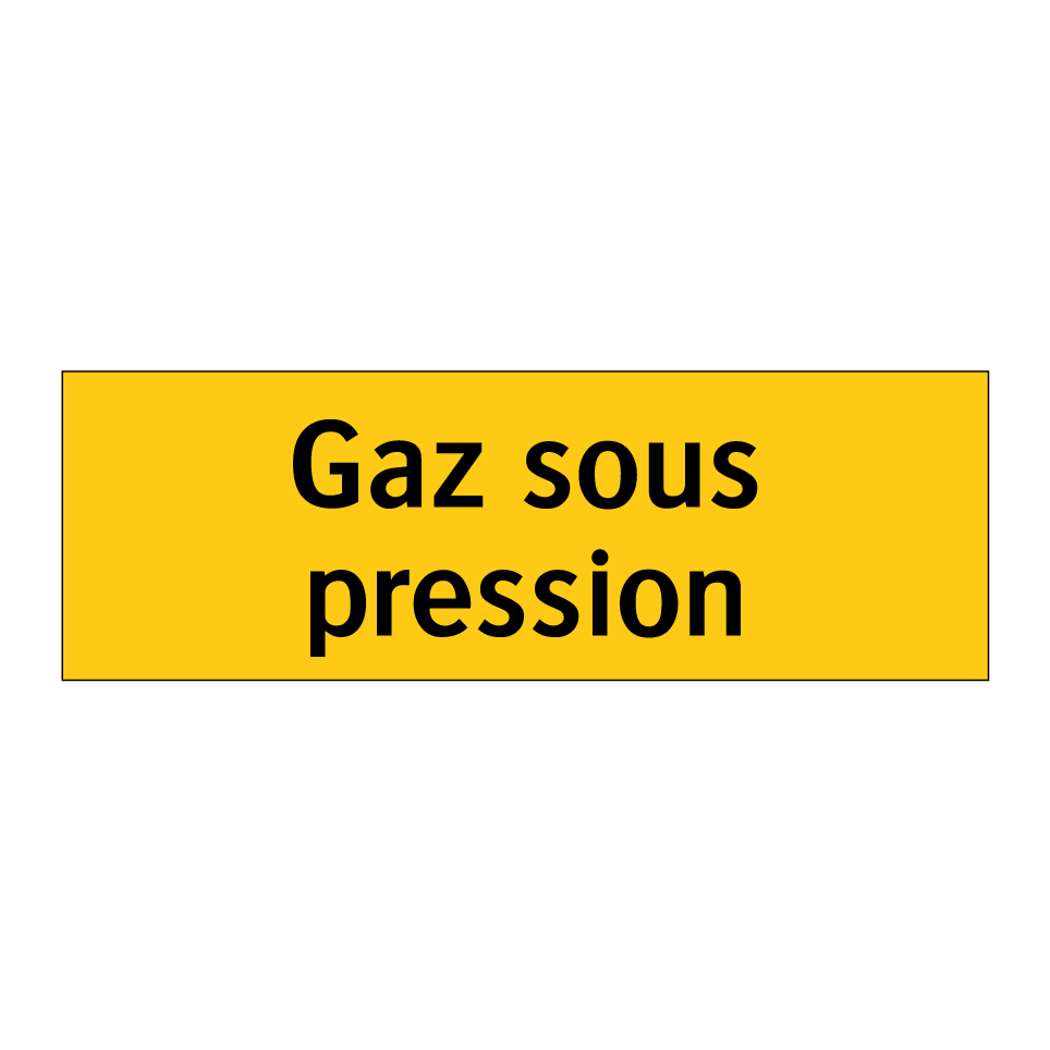 Gaz sous pression