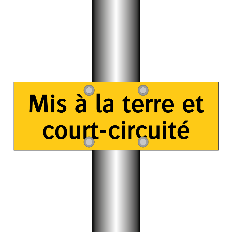 Mis à la terre et court-circuité