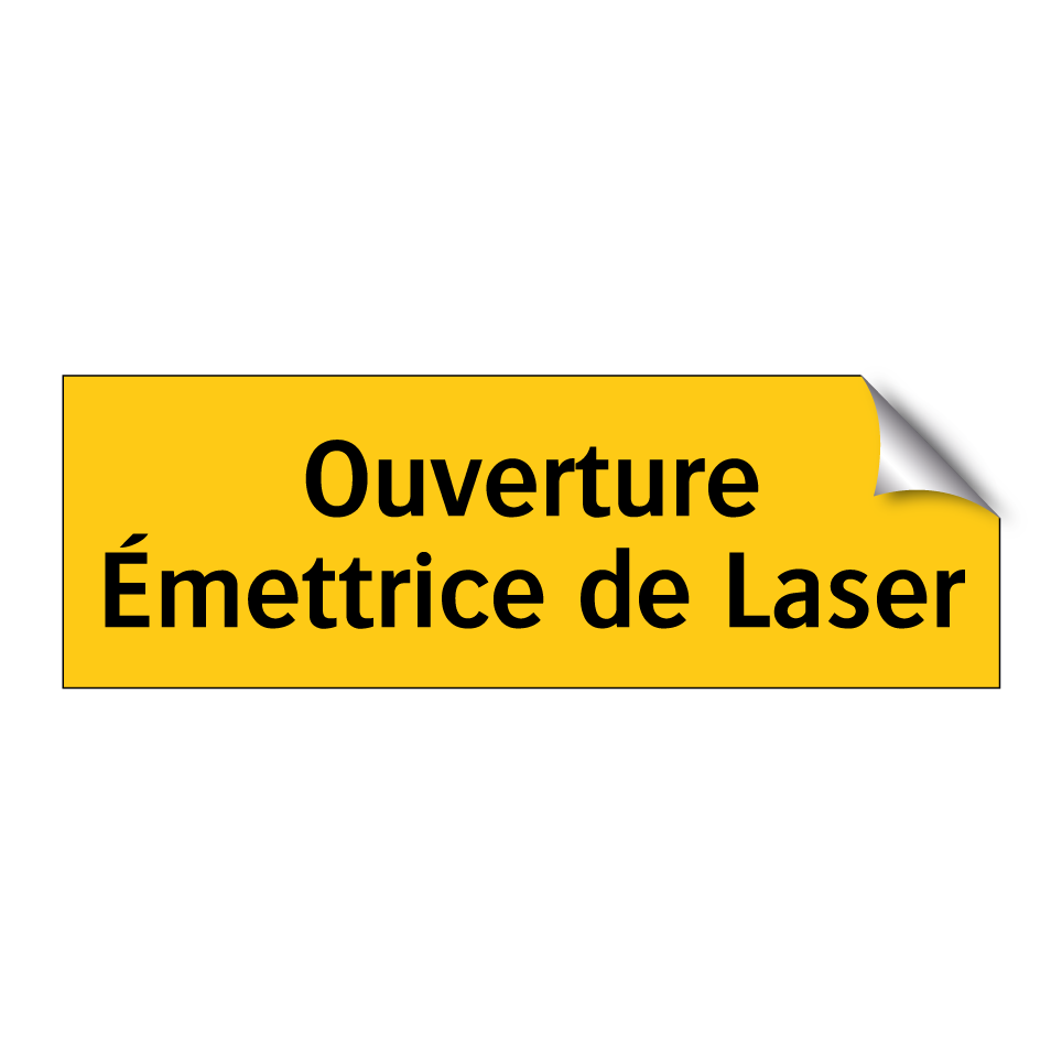Ouverture Émettrice de Laser