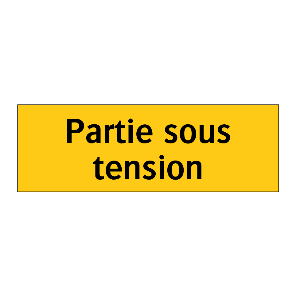 Partie sous tension