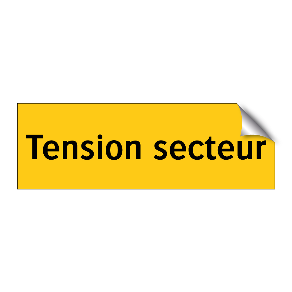 Tension secteur