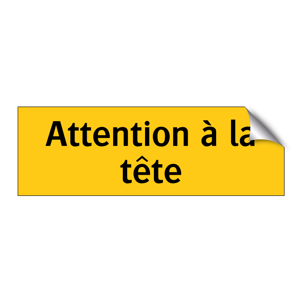 Attention à la tête