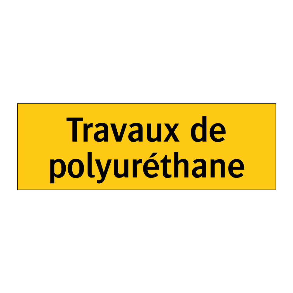 Travaux de polyuréthane